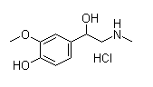 甲醇中DL-变肾上腺素盐酸盐溶液