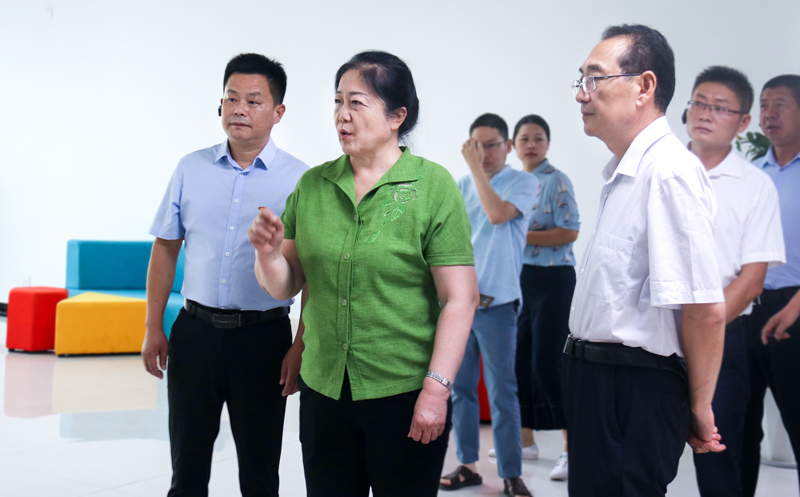  河南省政协副主席周春艳莅临奥科调研