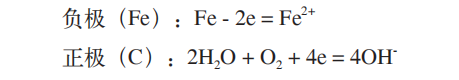 其电化学反应式