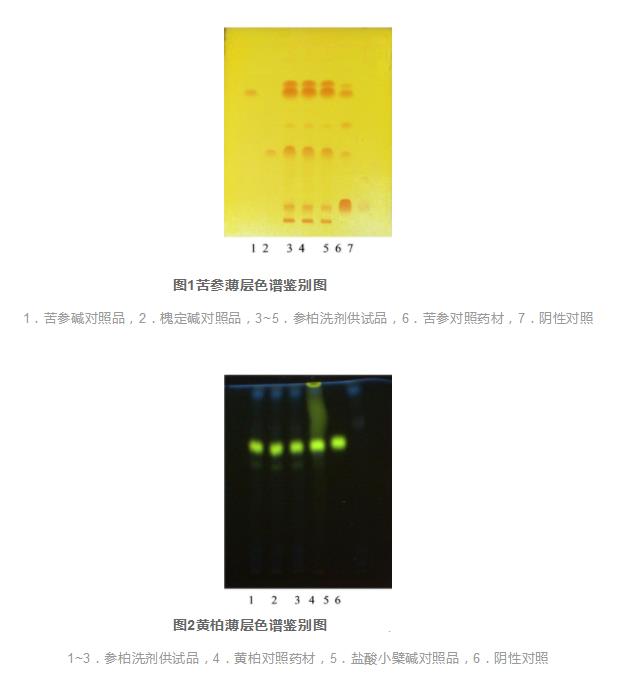  参柏洗剂质量标准提高研究（一）
